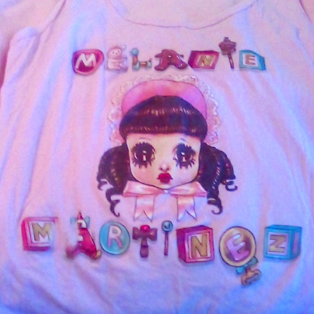 Melanie Martinez tank top from crybaby era